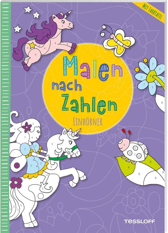 Produktbild: Malen nach Zahlen. Einh&ouml;rner