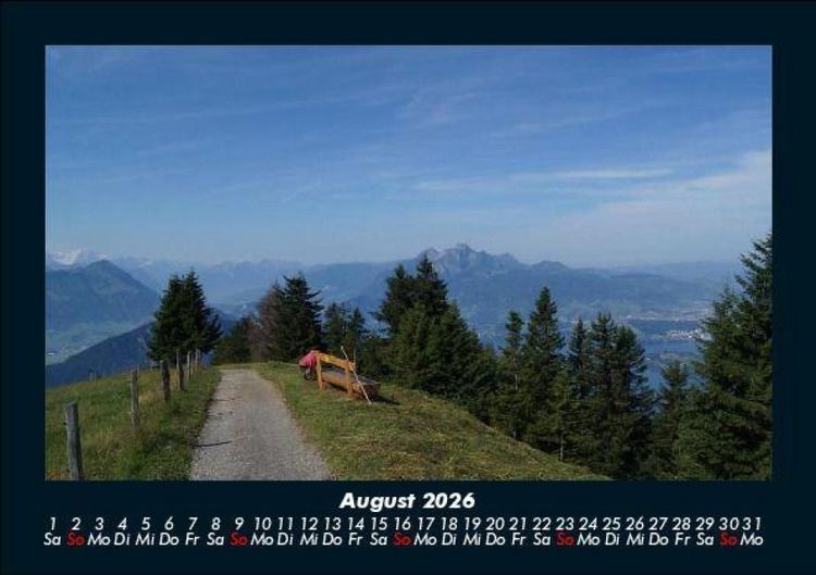 Produktbild: Berglandschaften 2026 Fotokalender DIN A5