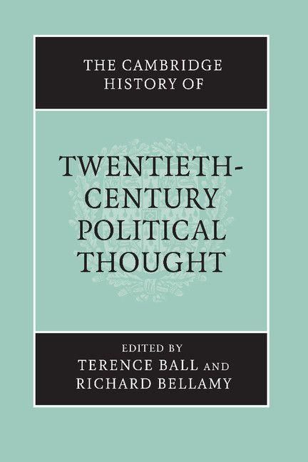 Produktbild: The Cambridge History of Twentieth-Century Political Thought