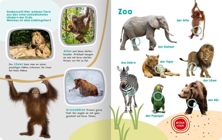 Produktbild: Mein gro&szlig;es Buch der Tierger&auml;usche