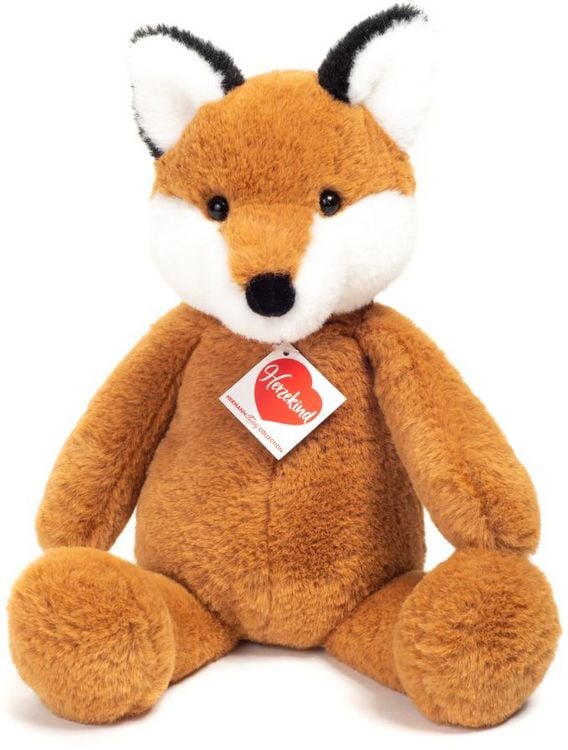 Produktbild: Teddy Hermann 93933 - Fuchs Foxie, 32 cm, Herzekind, Pl&uuml;schtier