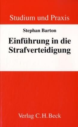 Produktbild: Einf&uuml;hrung in die Strafverteidigung