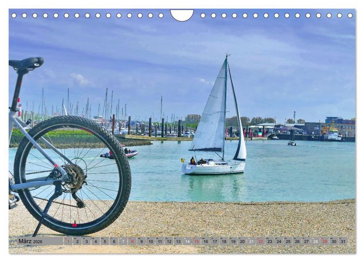 Produktbild: Zeeland - Urlaubstr&auml;ume am Strand von Breskens (Wandkalender 2026 DIN A4 quer), CALVENDO Monatskalender