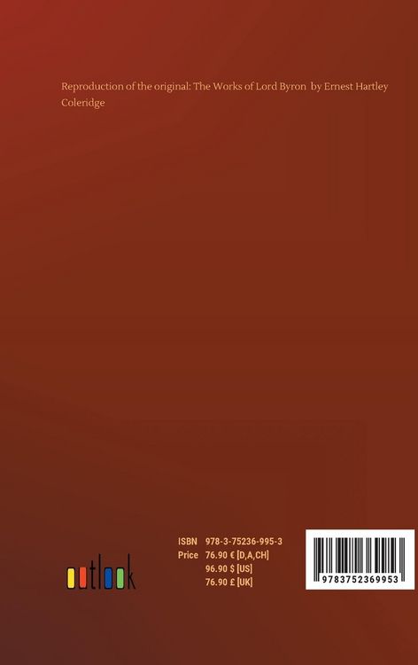 Produktbild: The Works of Lord Byron