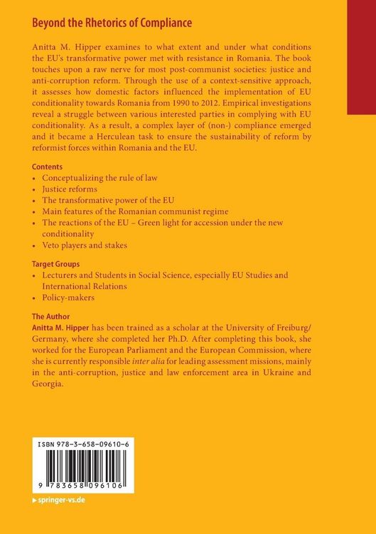 Produktbild: Beyond the Rhetorics of Compliance