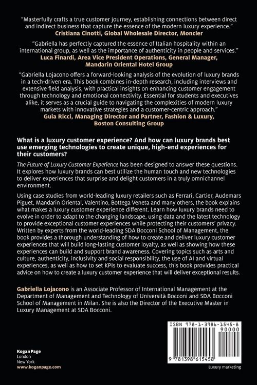 Produktbild: The Future of Luxury Customer Experience