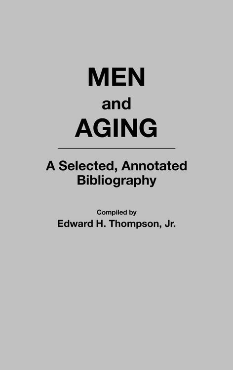 Produktbild: Men and Aging