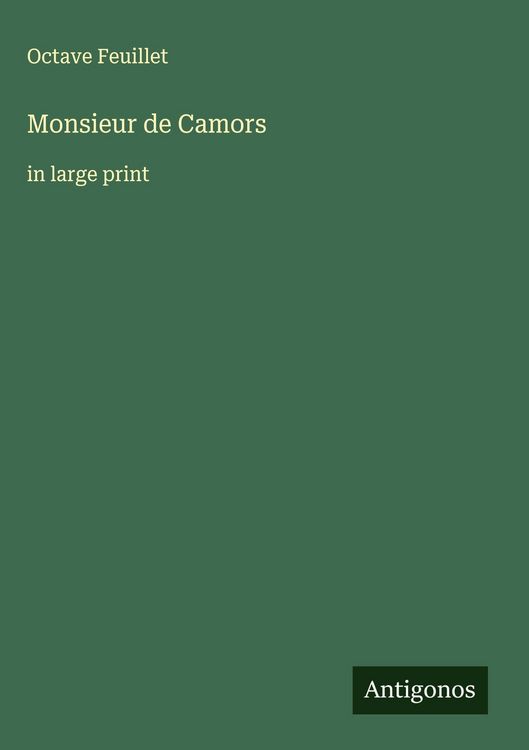 Produktbild: Monsieur de Camors