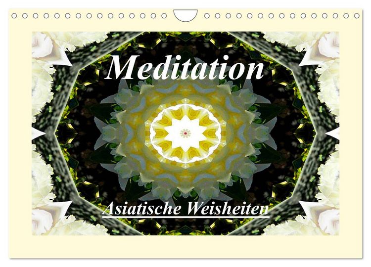 Produktbild: Meditation - Asiatische Weisheiten (Wandkalender 2026 DIN A4 quer), CALVENDO Monatskalender