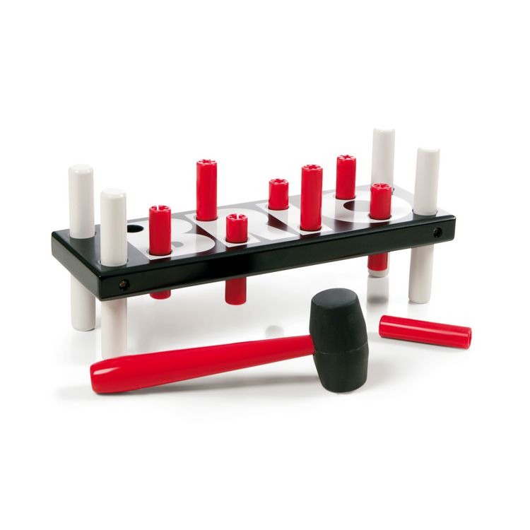 Produktbild: BRIO Infant/ Toddler - Schwarze Klopfbank