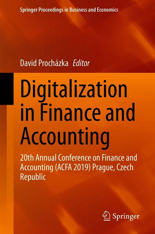 Produktbild: Digitalization in Finance and Accounting