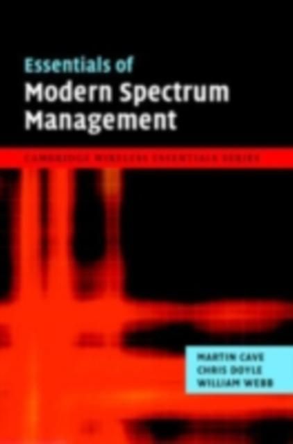 Produktbild: Essentials of Modern Spectrum Management