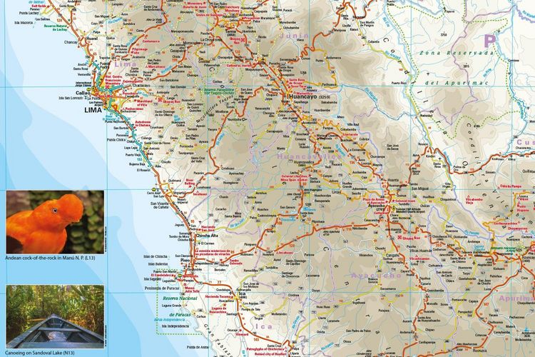 Produktbild: Reise Know-How Landkarte Peru (1:1.500.000)