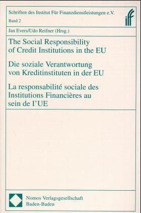 Produktbild: The Social Responsibility of Credit Institutions