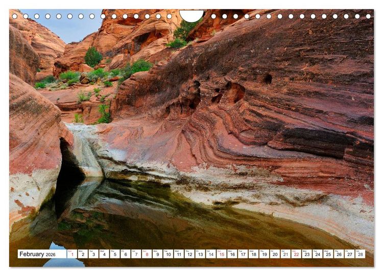 Produktbild: Spectacular Rock Formations in the Western US (Wall Calendar 2026 DIN A4 landscape), CALVENDO 12 Month Wall Calendar