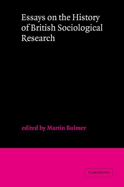 Produktbild: Essays on the History of British Sociological Research