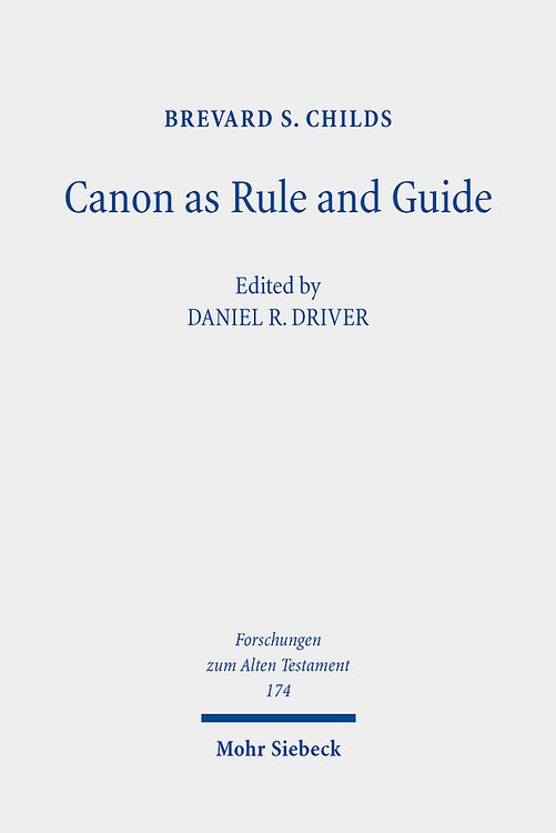 Produktbild: Canon as Rule and Guide