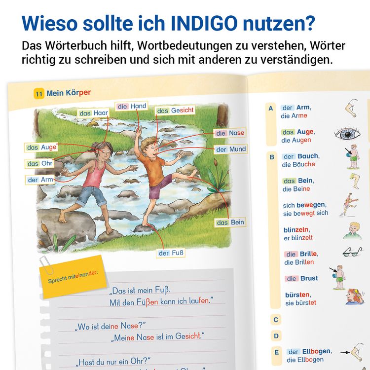 Produktbild: INDIGO - Das W&ouml;rterbuch mit Bildern
