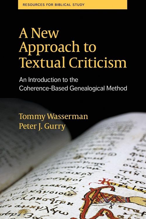 Produktbild: A New Approach to Textual Criticism