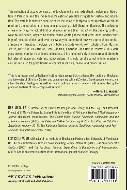 Produktbild: Theologies of Liberation in Palestine-Israel