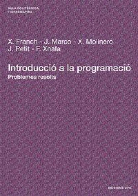 Produktbild: Introducci a la Programaci. Problemes Resolts