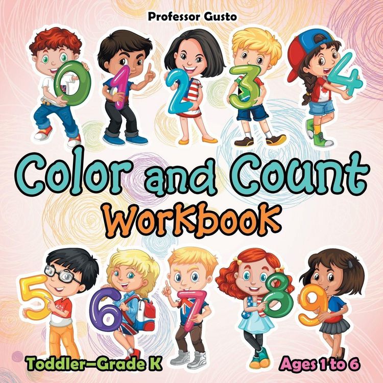 Produktbild: Color and Count Workbook | Toddler-Grade K - Ages 1 to 6