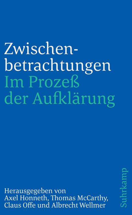 Produktbild: Zwischenbetrachtungen