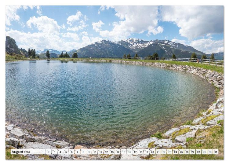 Produktbild: Zillertal - Bergidylle rund um Mayrhofen 2026 (Wandkalender 2026 DIN A3 quer), CALVENDO Monatskalender