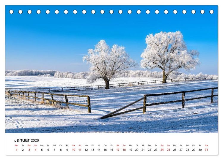 Produktbild: Masuren 2026 - Land der 1000 Seen (Tischkalender 2026 DIN A5 quer), CALVENDO Monatskalender