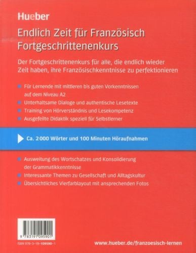 Produktbild: Endlich Zeit f&uuml;r Franz&ouml;sisch Fortgeschrittenenkurs