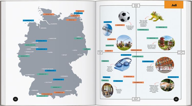 Produktbild: LONELY PLANET Bildband Wann am besten wohin Deutschland mit Kids