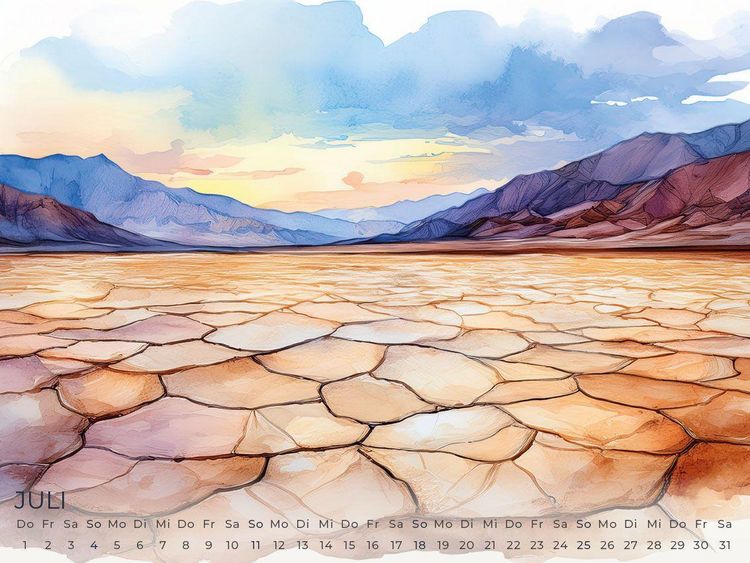 Produktbild: Kalifornien Artwork Edition Kalender 2027