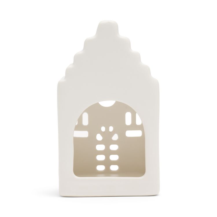 Produktbild: Teelichthaus Off White
