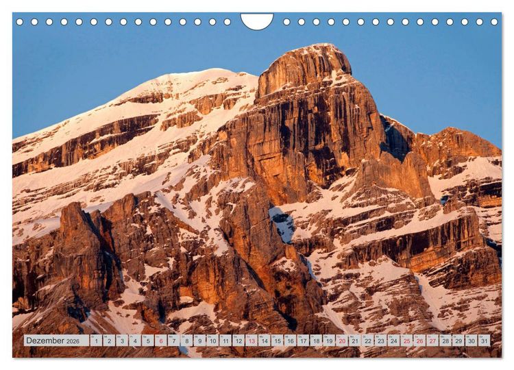Produktbild: Meine Dolomiten Berge (Wandkalender 2026 DIN A4 quer), CALVENDO Monatskalender