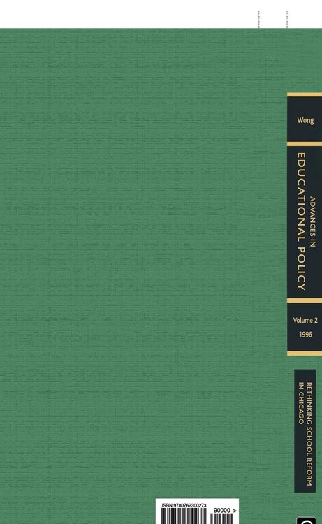 Produktbild: Advances in Educational Policy