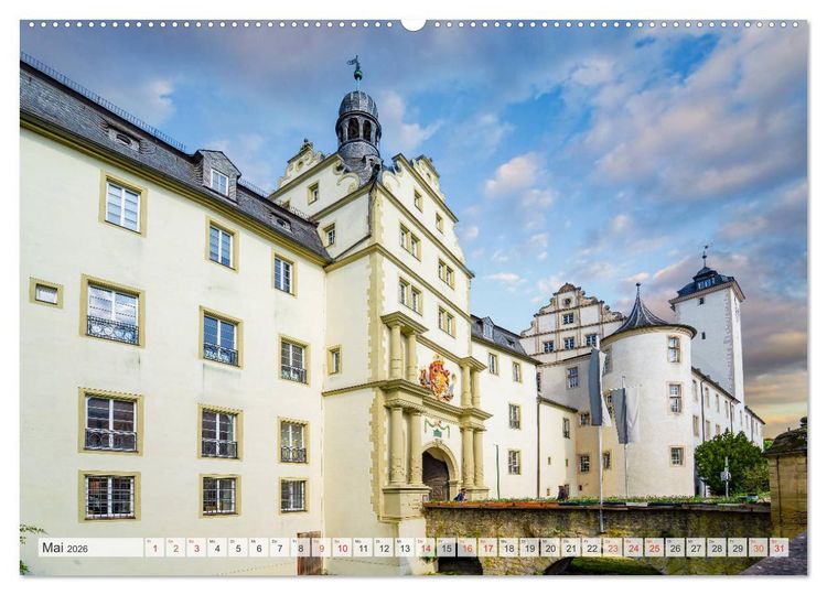 Produktbild: Bad Mergentheim Impressionen (Wandkalender 2026 DIN A2 quer), CALVENDO Monatskalender