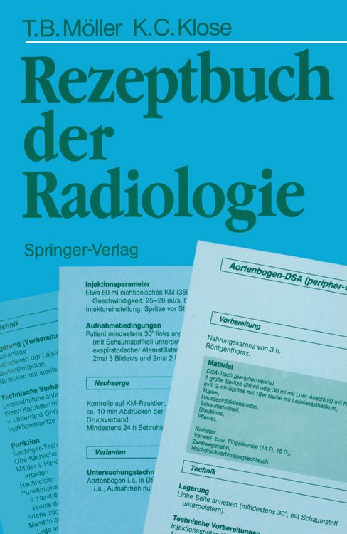 Produktbild: Rezeptbuch der Radiologie