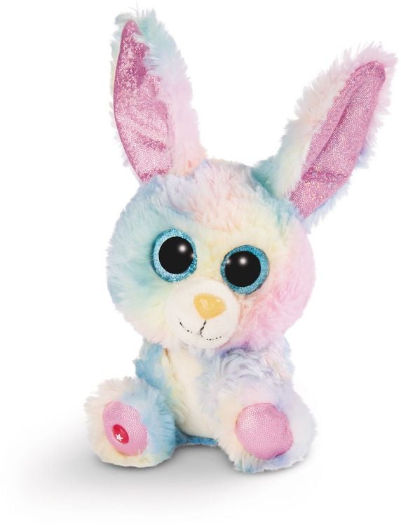 Produktbild: NICI - Glubschis - Schlenker Hase Rainbow Candy 15cm