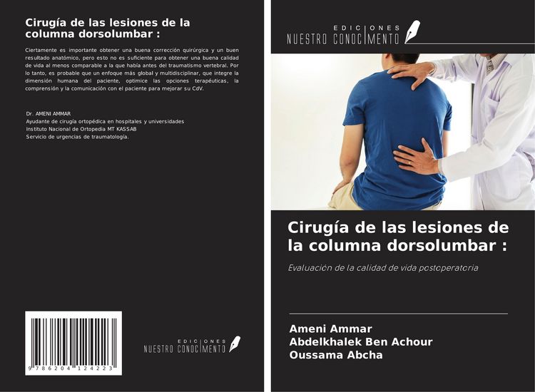 Produktbild: Cirug&iacute;a de las lesiones de la columna dorsolumbar :