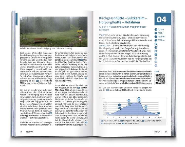 Produktbild: KOMPASS Wanderf&uuml;hrer Dachstein-Tauern Ost, 70 Touren mit Extra-Tourenkarte