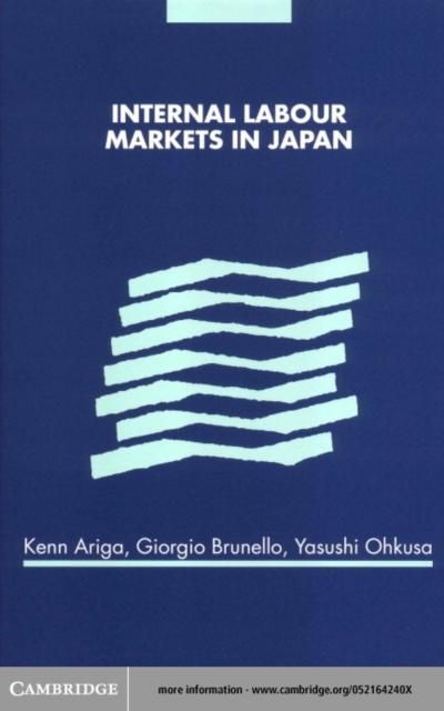 Produktbild: Internal Labour Markets in Japan