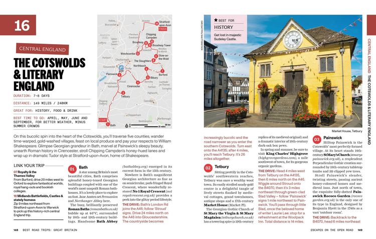 Produktbild: Lonely Planet Best Road Trips Great Britain