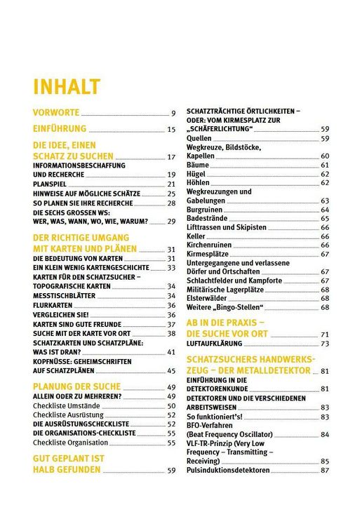 Produktbild: Handbuch f&uuml;r Schatzsucher