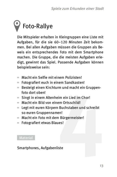 Produktbild: Die 50 besten Stadtspiele