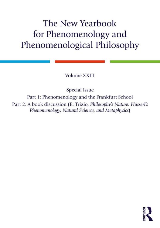 Produktbild: The New Yearbook for Phenomenology and Phenomenological Philosophy
