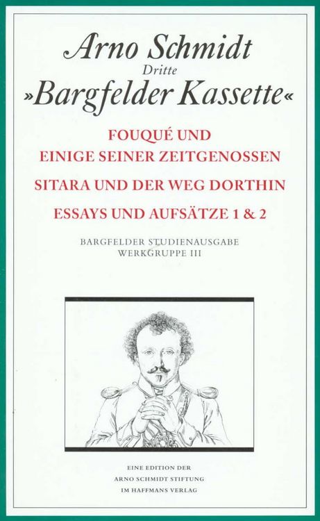 Produktbild: Bargfelder Ausgabe. Studienausgabe. Werkgruppe 3, Band 1-4