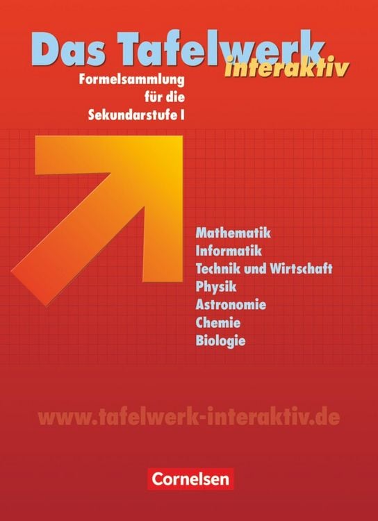Produktbild: Das Tafelwerk interaktiv - Formelsammlung f&uuml;r die Sekundarstufe I - Allgemeine Ausgabe
