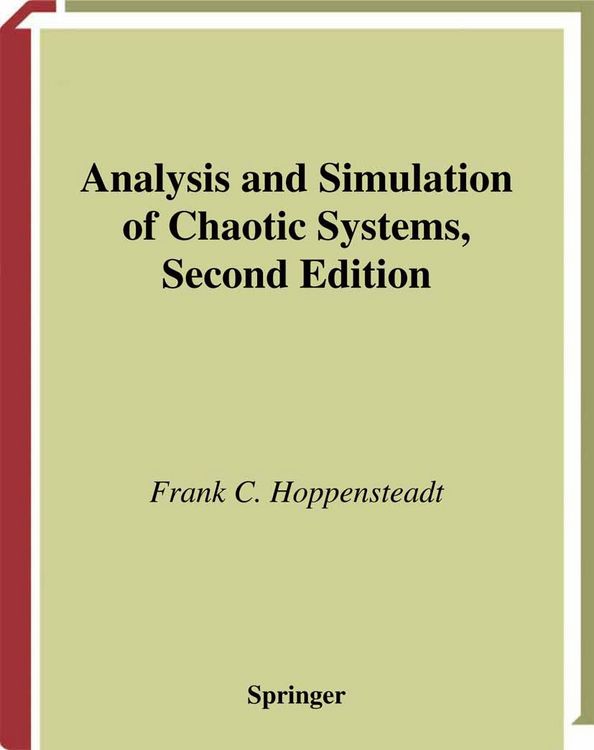 Produktbild: Analysis and Simulation of Chaotic Systems
