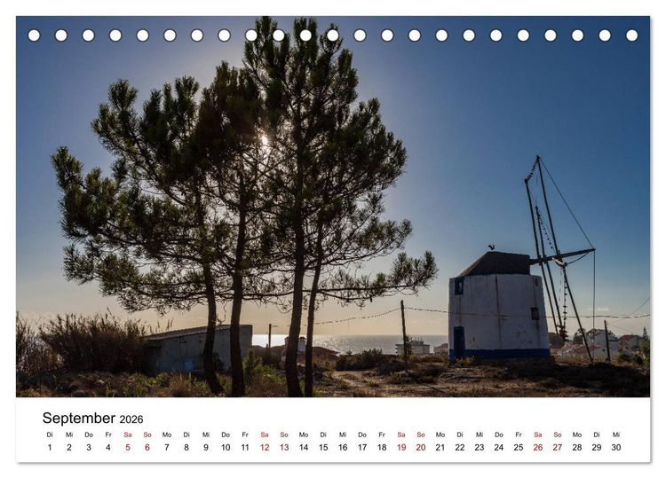 Produktbild: Portugal - Eindrucksvolle Aufnahmen von fotofussy (Tischkalender 2026 DIN A5 quer), CALVENDO Monatskalender