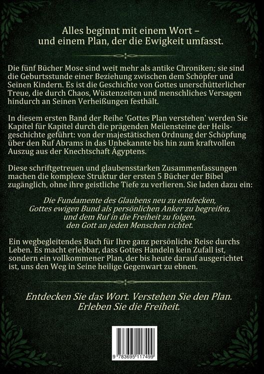 Produktbild: Fundamente des Glaubens: Die 5 B&uuml;cher Mose - Gottes ewiger Bund und der Ruf in die Freiheit
